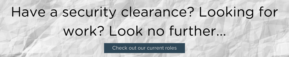 Security clearance banner