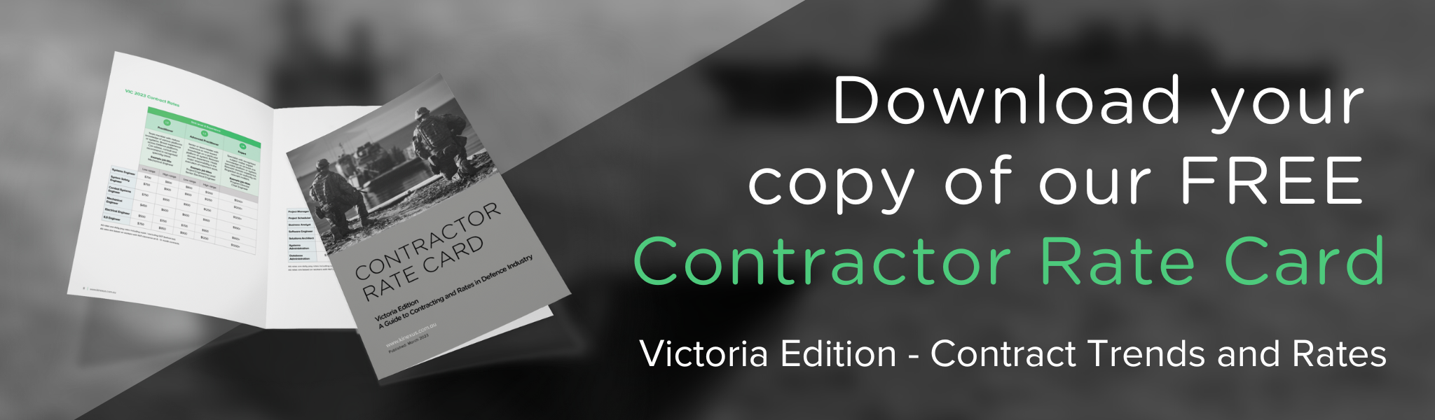 Download our Contractor Rate Card now